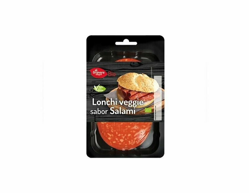 Lonchas Veganas sabor Salami Bio (F), 100g El Granero Integral