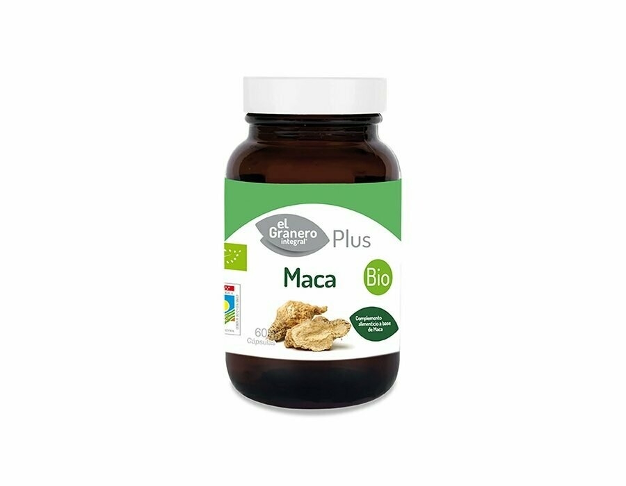 Maca Bio, 60 Cápsulas 560 mg El Granero Integral Plus