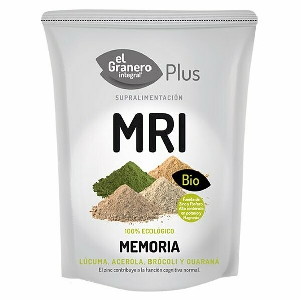 Memoria (Lúcuma, Acerola, Brócoli y Guaraná) Bio, 150 g El Granero Integral Plus