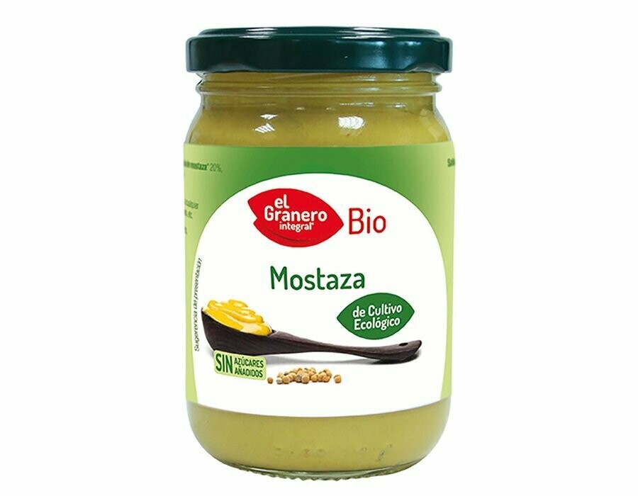 Mostaza Bio, 200 g El Granero Integral