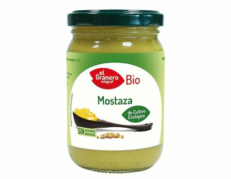 Mostaza Bio, 200 g El Granero Integral