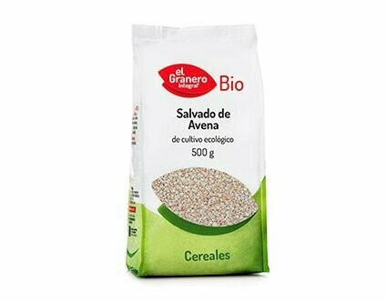 Salvado de Avena Bio, 500 g El Granero Integral