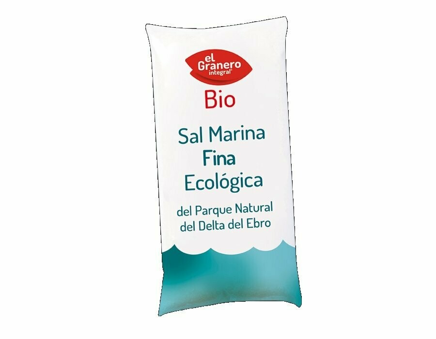 Sal Marina Fina Bio, 1Kg El Granero Integral