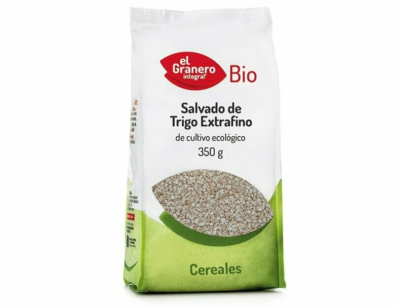 Salvado de Trigo Extrafino Bio, 350g El Granero Integral