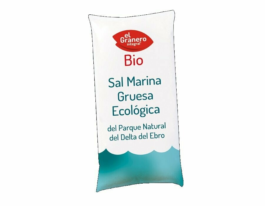 Sal Marina Gruesa Bio, 1Kg El Granero Integral