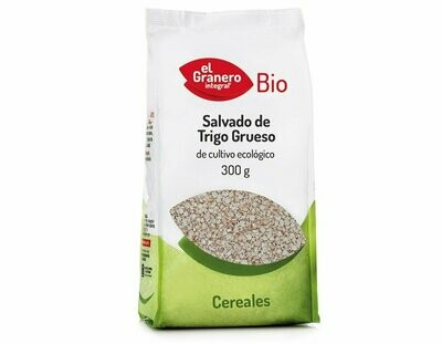 Salvado de Trigo Grueso Bio, 300 g El Granero Integral Salvado de Trigo Grueso Bio, 300 g El Granero Integral