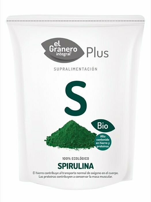 Spirulina Bio, 200 g El Granero Integral Plus