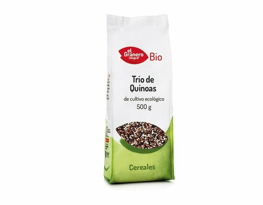 Trio de Quinoas Bio, 500g El Granero Integral