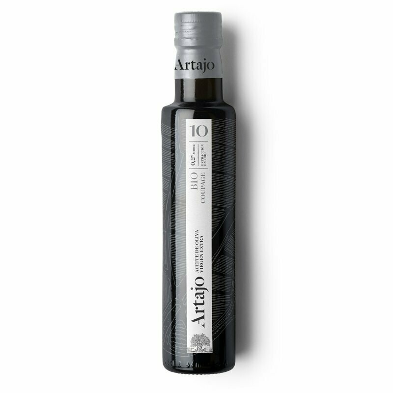 Aceite de Oliva Extra Virgen Bio Artajo 10, 500 ml. Coupage