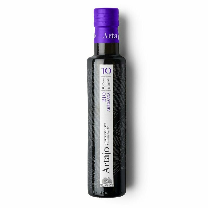 Aceite de Oliva Extra Virgen Bio Artajo 10, 500 ml. Arbosana