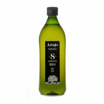 Aceite de Oliva Extra Virgen Bio Artajo 8, 1l. Arbequina