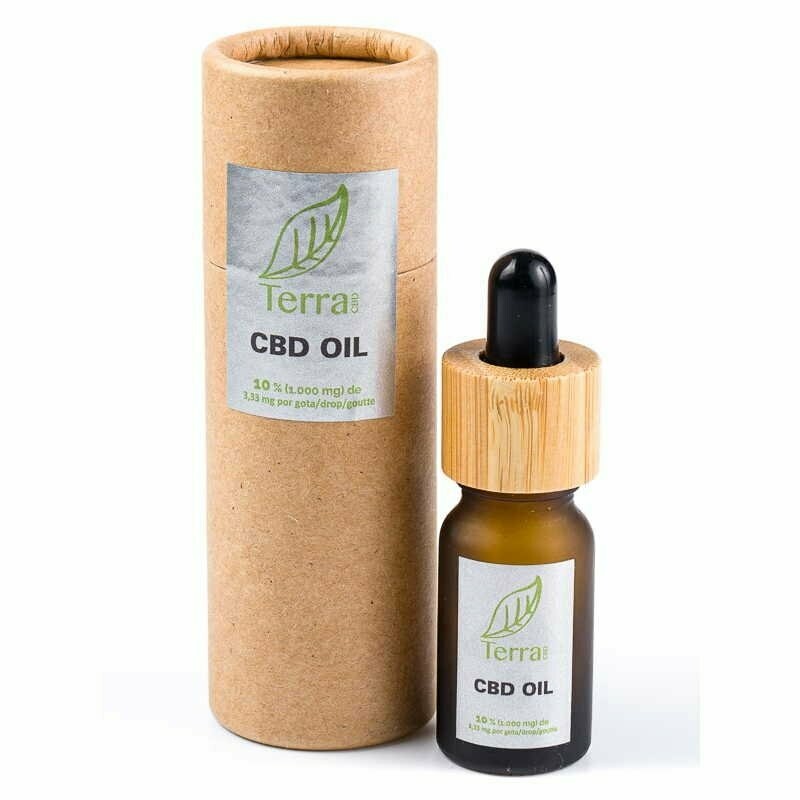 CBD OIL 10% extracto de aceites esenciales de cáñamo (1000 mg) 10 ml El Oro de los Andes