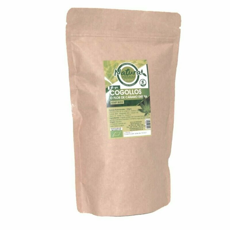 Cogollos o Flor de Cáñamo Bio 55 grs El Oro de los Andes