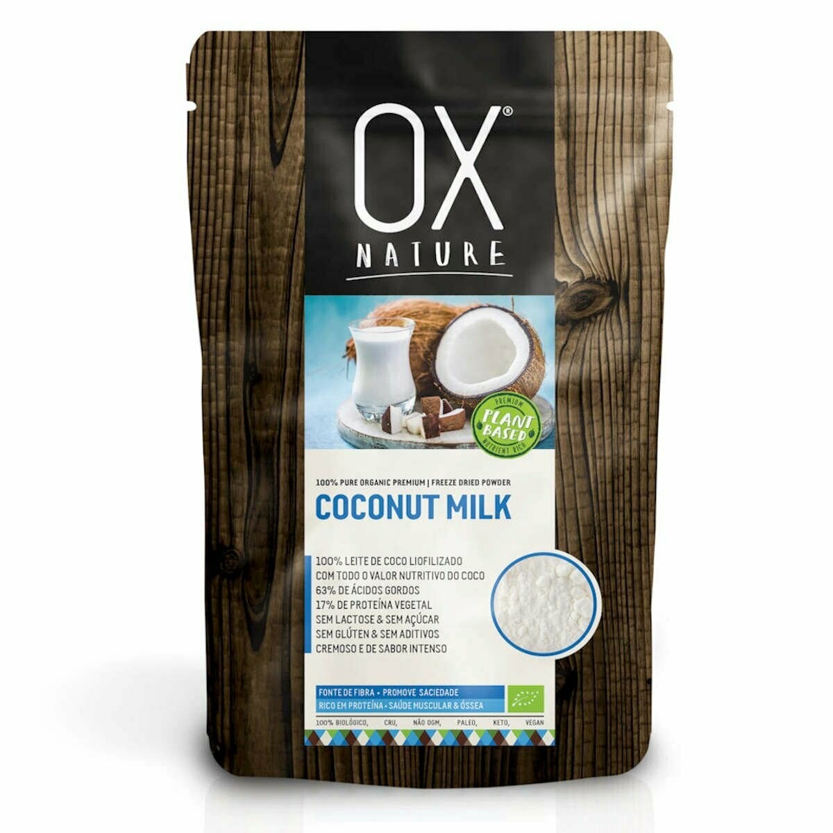 Coconut Milk (Leche de Coco Liofilizada en polvo) 200 g
(sin maltodextrina añadida) Bio El Oro de los Andes