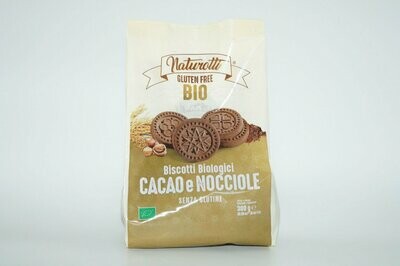 Galletas con Cacao y Avellana-biscotti- Sin Gluten Bio 300 gr.  El Oro de los Andes