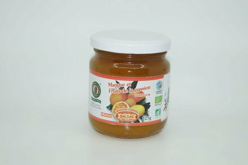 Mermelada de Mango y Fruta de la pasión Bio 225gr El Oro de los Andes