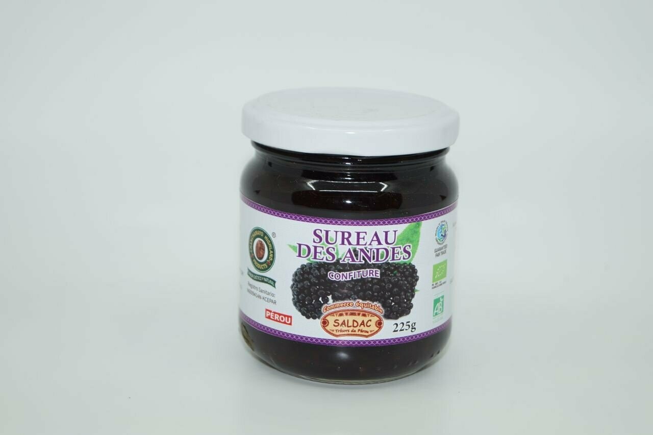 Mermelada de Sauco de los andes Bio 225 gr El Oro de los Andes