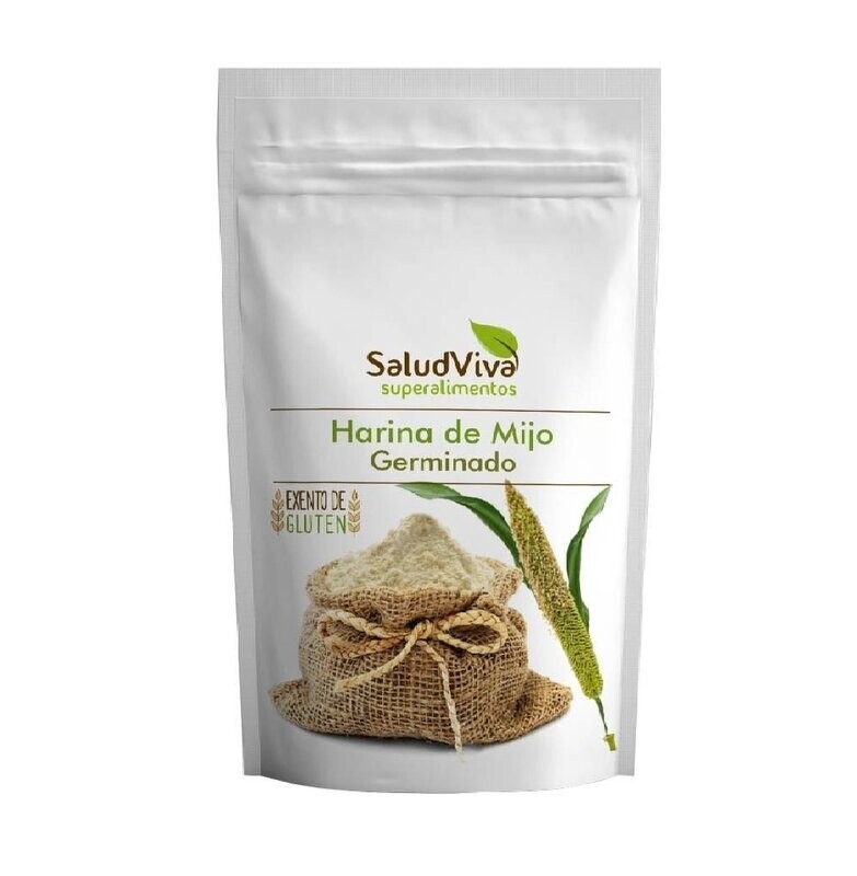 Harina de Mijo Germinado ECO 200 Gr. SaludViva