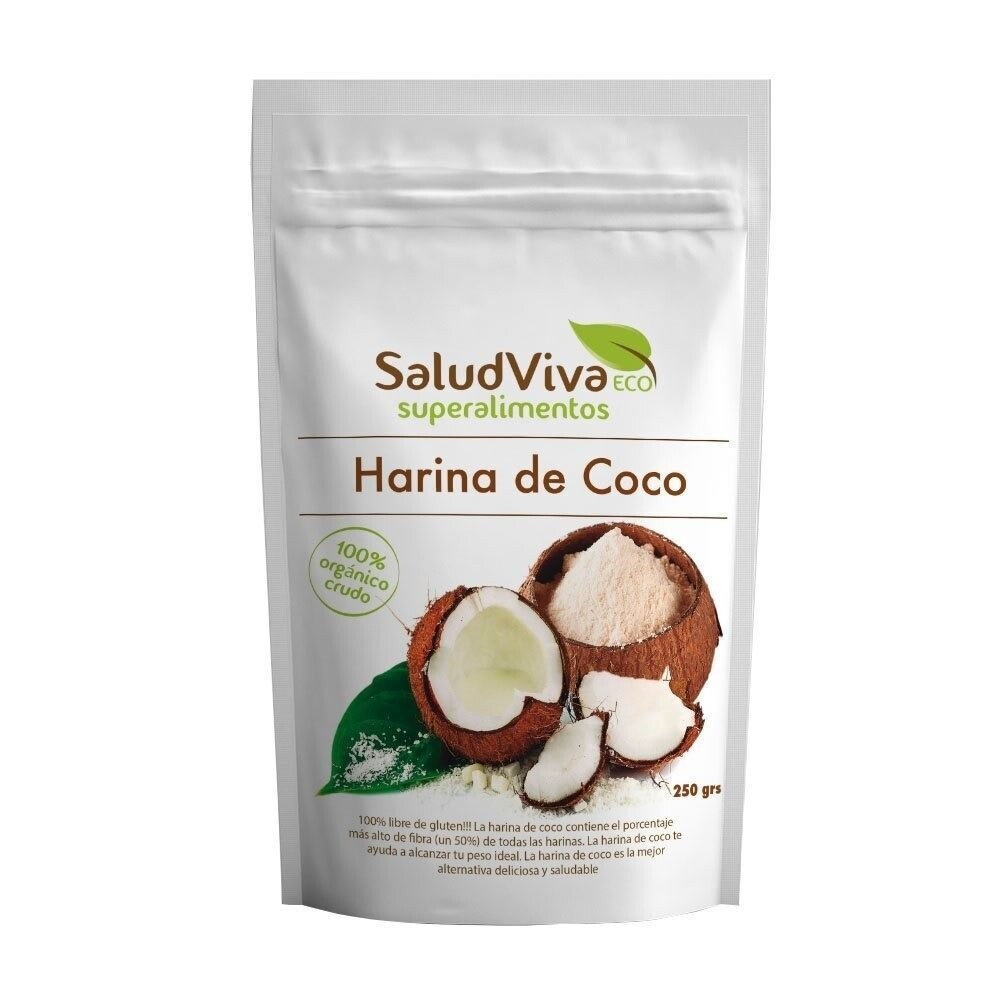 Harina de Coco ECO 250 gr SaludViva