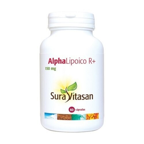Alpha Lipoico R+ 60 Cápsulas Vegetales Sura Vitasan