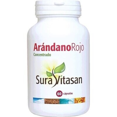Arándano Rojo 60 cápsulas Vegetales Sura Vitasan