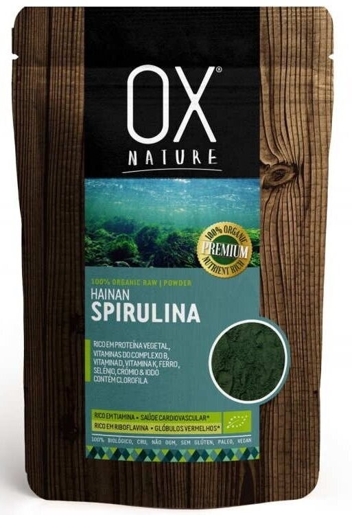 Hainan Spirulina en polvo Bio 125G  El Oro de los Andes