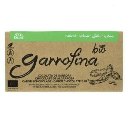 Chocolate de Algarroba Natural Bio 100 gr. El Oro de los Andes
