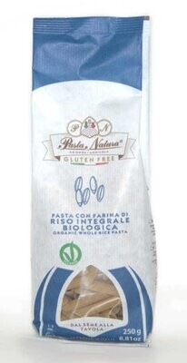Pasta de Arroz Integral, macarrón, Sin Gluten, Ecológica 250 g El Oro de los Andes