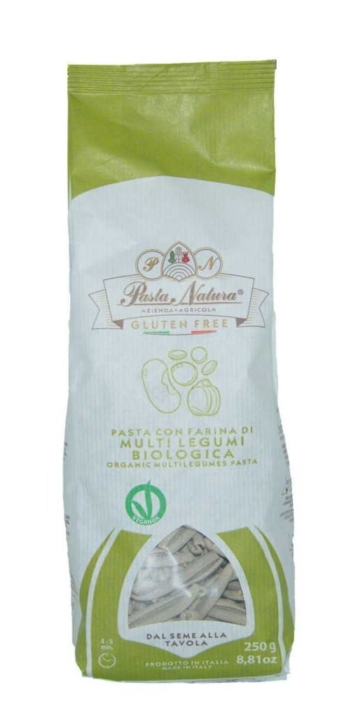 Pasta multilegumbres, casareccia, Sin Gluten, Ecológica 250 g El Oro de los Andes