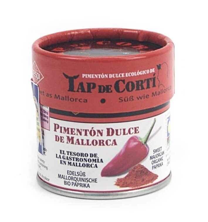 Pimentón (Crespi) Ecológico, Salero Pimentón dulce, 30 gramos El Oro de los Andes