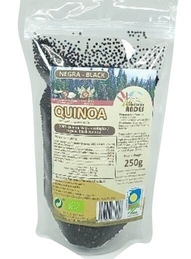 Quinoa negra Ecológica 250 gramos El Oro de los Andes