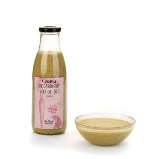 Crema de Calabacín y Leche de Coco con Comino Ecológica 750ml El Oro de los Andes