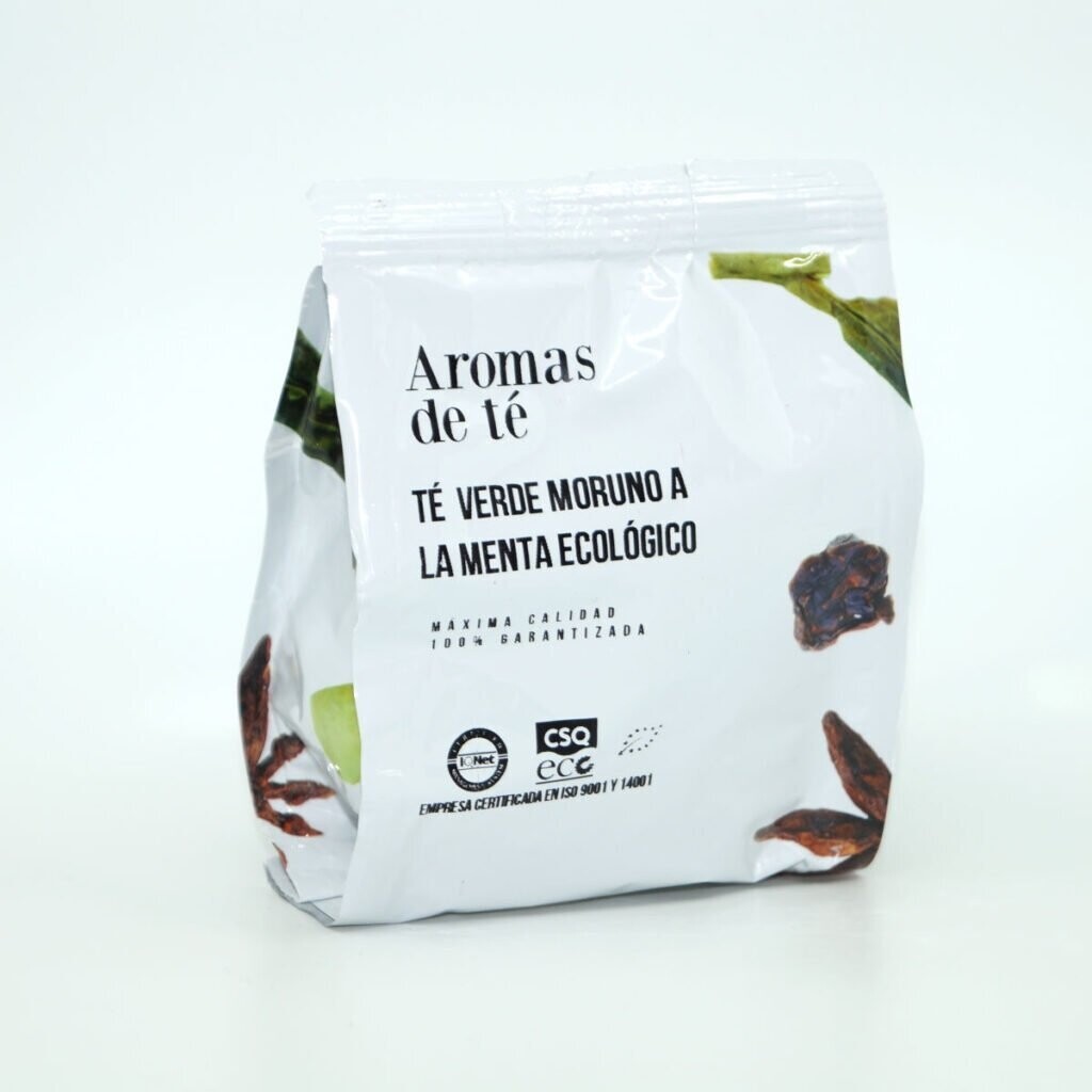 Té Verde Moruno a la Menta ecológico 50 g El Oro de los Andes