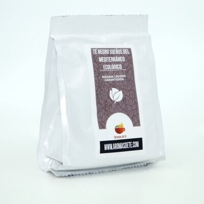 Té Negro Sueños del Mediterráneo ecológico 50 g El Oro de los Andes