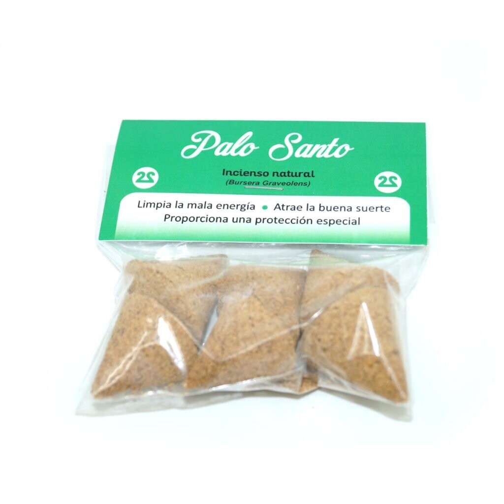 Palo Santo en conos 6 uds 50 g El Oro de los Andes