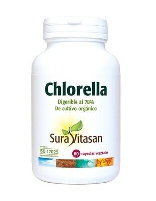 Chlorella 60 cápsulas vegetales Sura Vitasan Chlorella 60 cápsulas vegetales Sura Vitasan