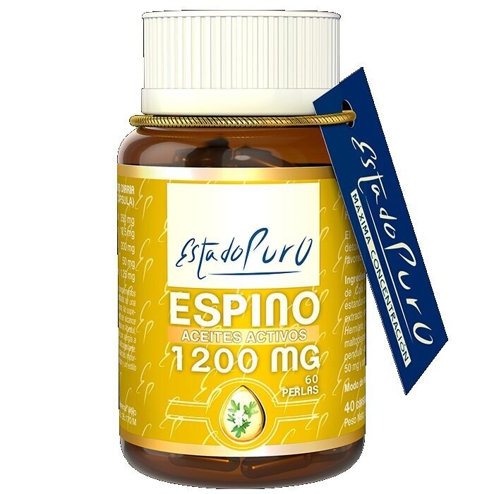 Aceite de Espino Blanco 1.200 mg 60 Perlas Estado Puro de Tongil