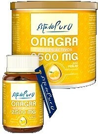 Onagra 2.500 mg 100 Perlas Estado Puro de Tongil Onagra 2.500 mg 100 Perlas Estado Puro de Tongil