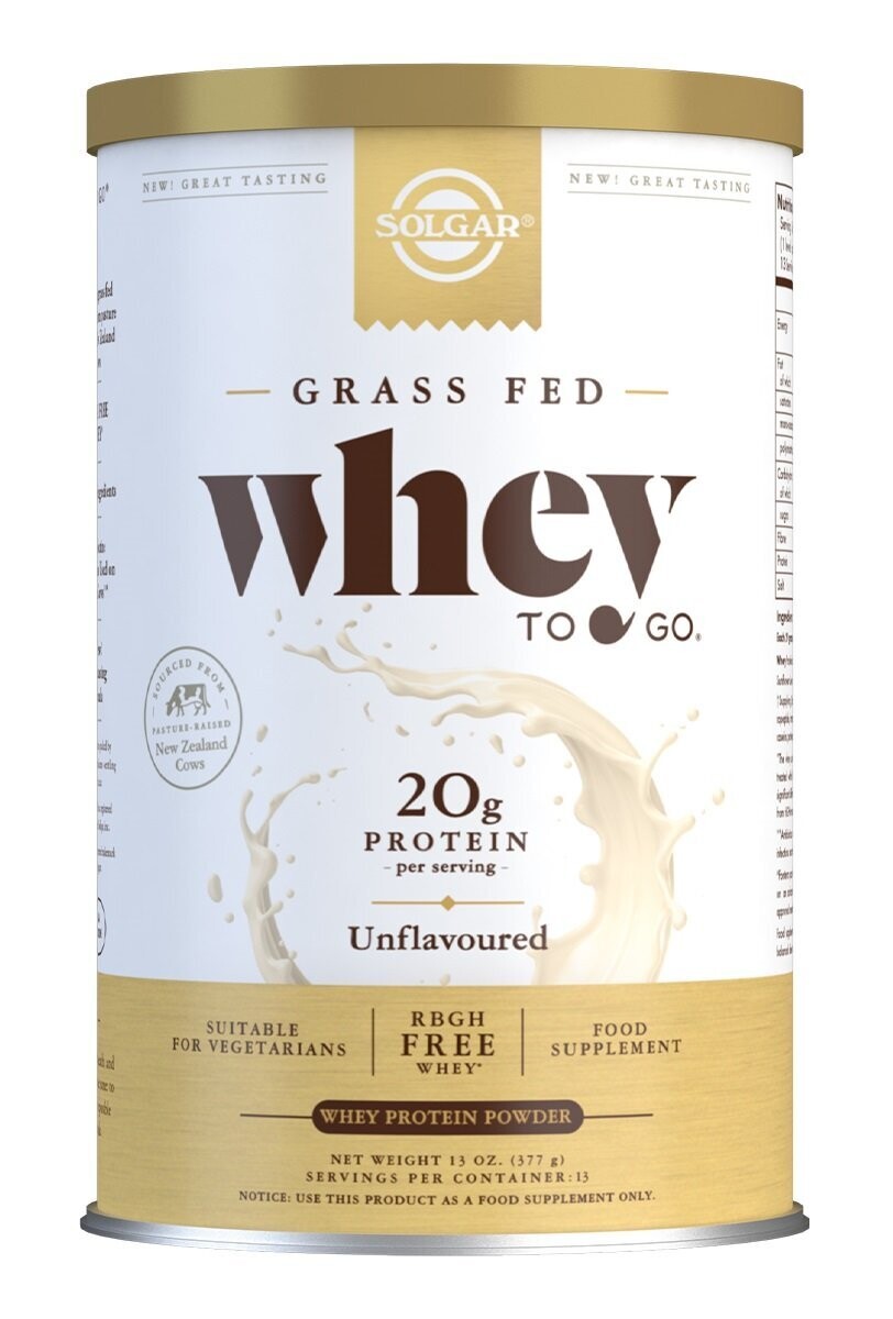 Whey To Go Proteína de suero en polvo (Sabor chocolate) - 377 g Solgar®