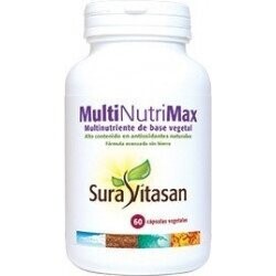 Multi Nutri Max 60 Cápsulas Vegetales Sura Vitasan