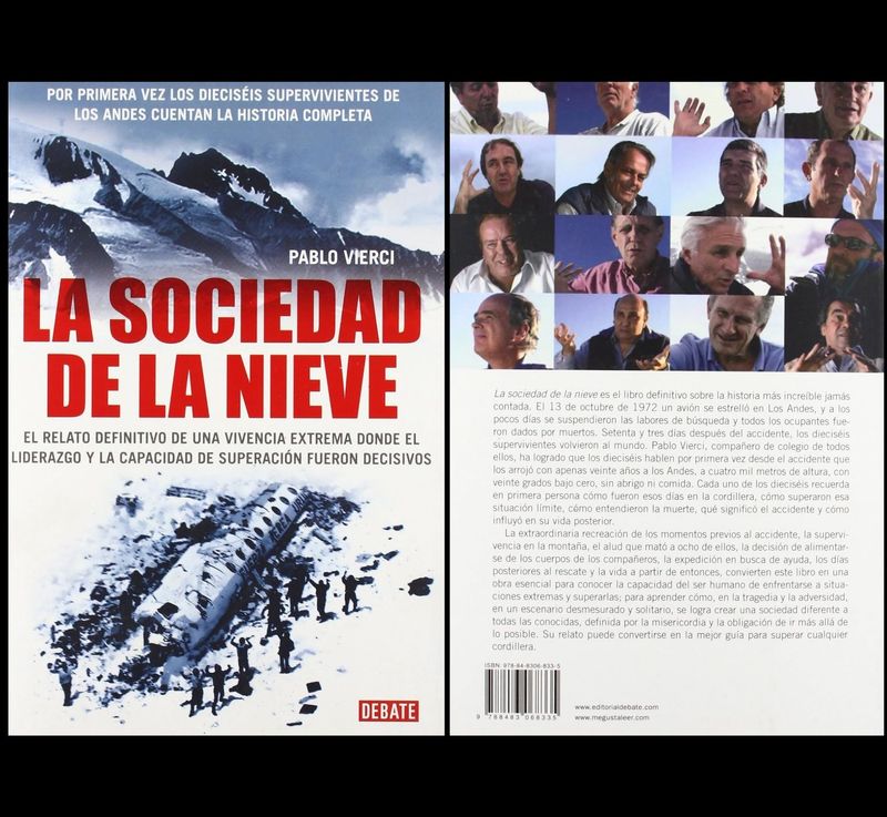 LSDLN LIBRO LA SOCIEDAD DE LA NIEVE 2009 PABLO VIERCI