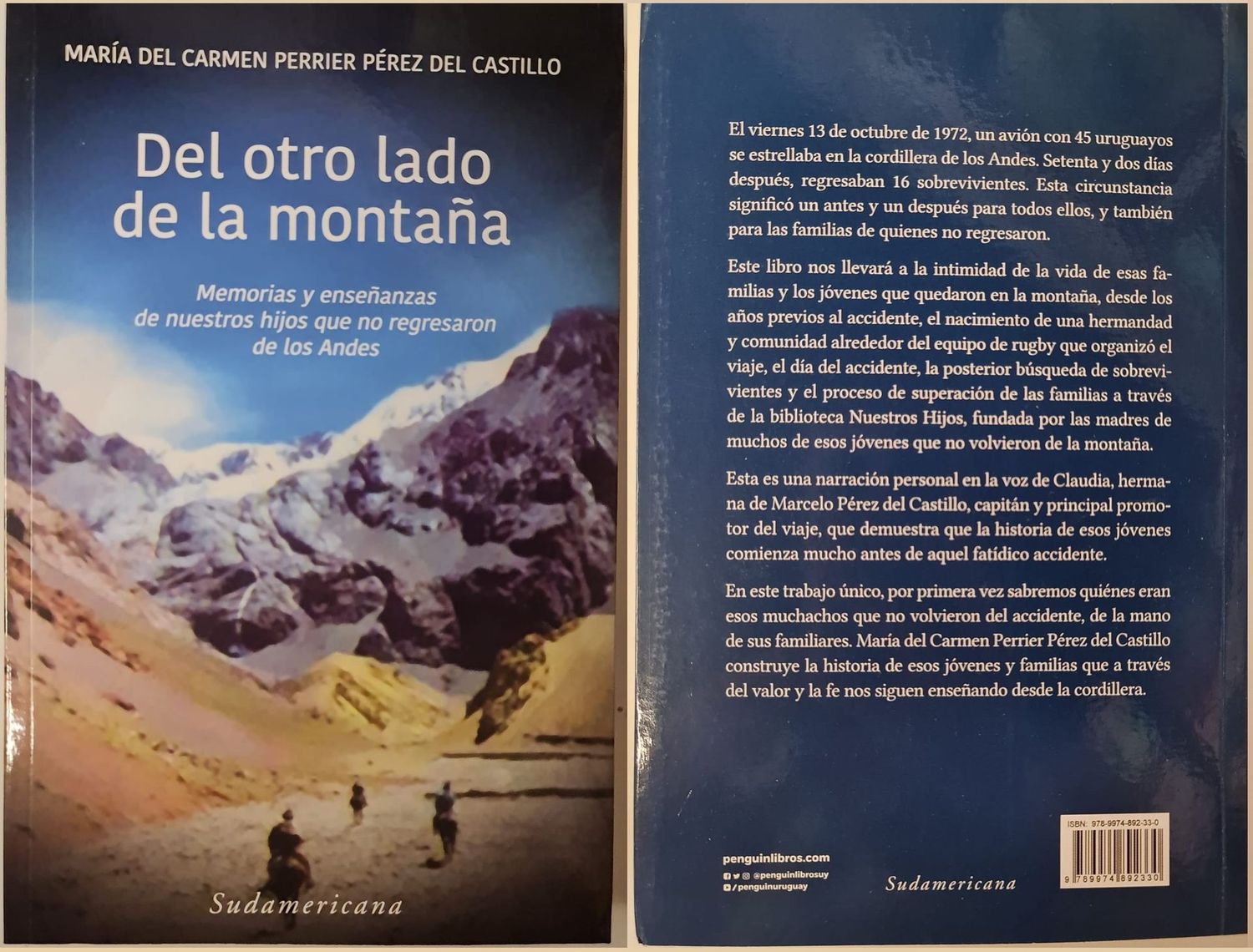 LSDLN LIBRO "DEL OTRO LADO DE LA MONTAÑA" de 2019, MARÍA DEL CARMEN PERRIER PEREZ DEL CASTILLO