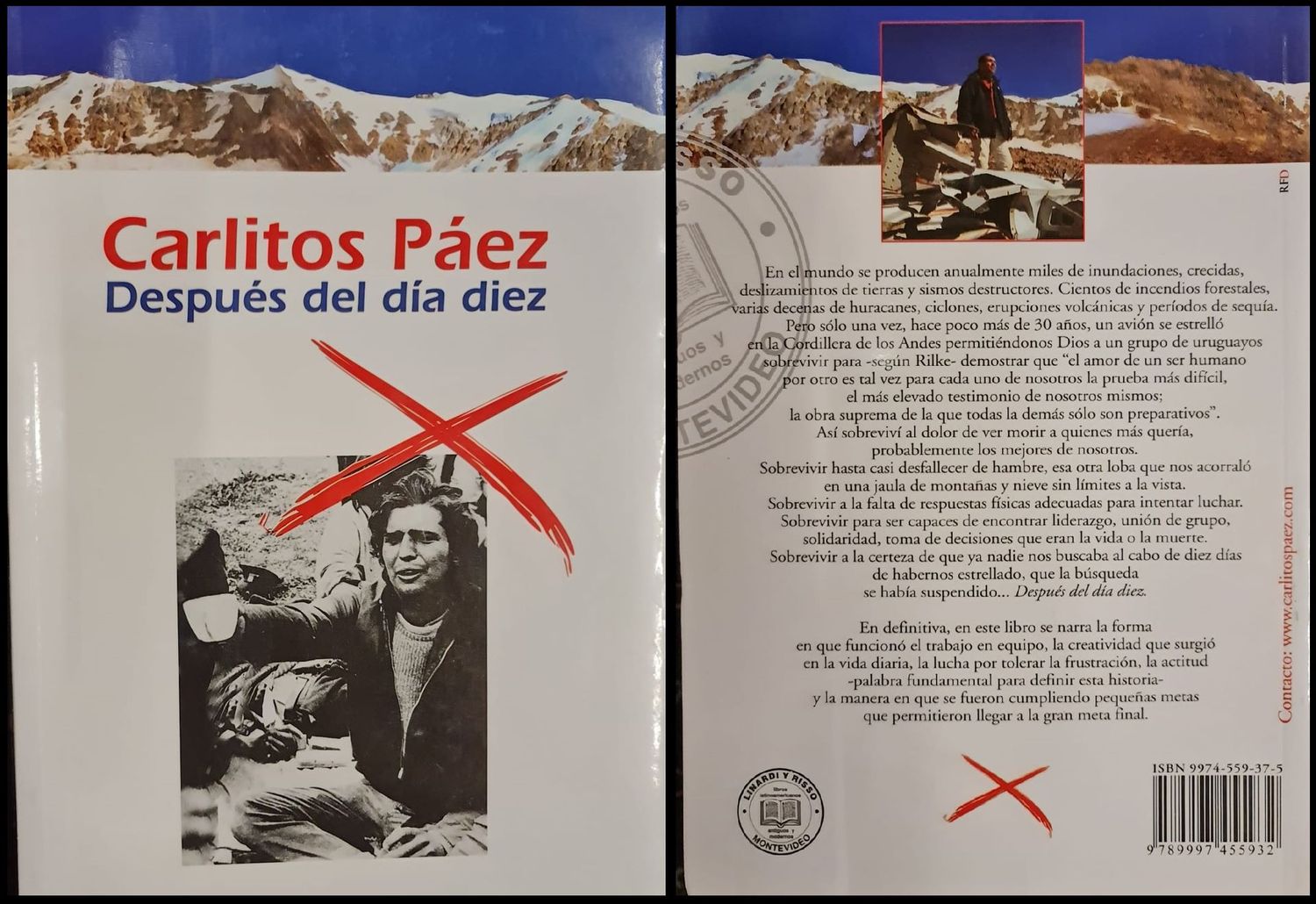 LSDLN LIBRO "DESPUES DEL DIA DIEZ" de 2003, CARLITOS PAEZ