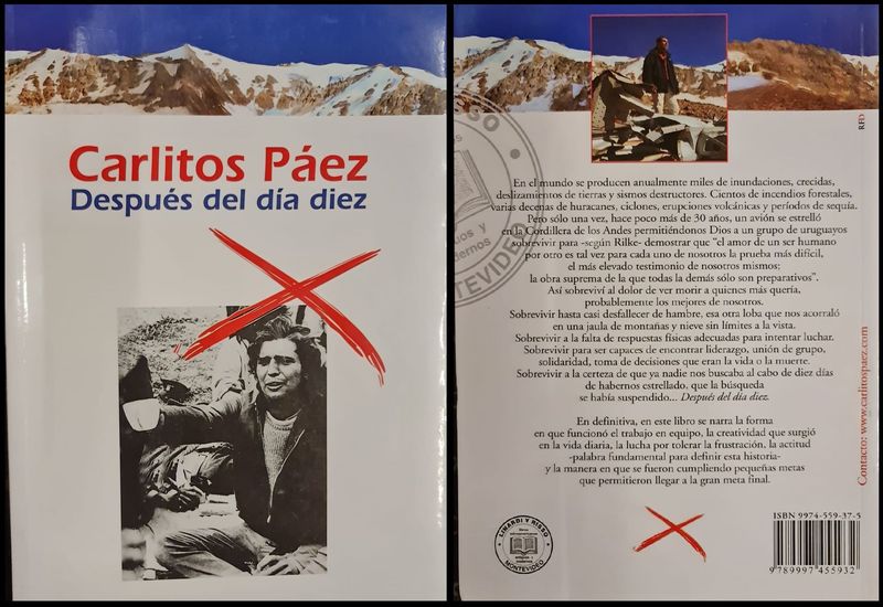 LSDLN LIBRO "DESPUES DEL DIA DIEZ" de 2003, CARLITOS PAEZ