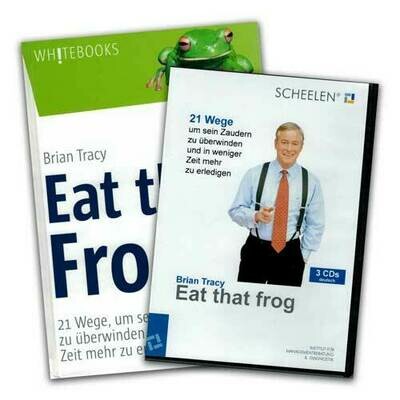 Eat that frog, Buch + 3 CDs