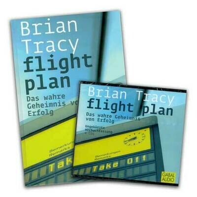 Flight Plan von Brian Tracy, Buch und 4 CDs