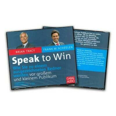 Speak to win, Buch + 5 CDs