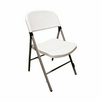 Location Chaise en plastique blanc empilables