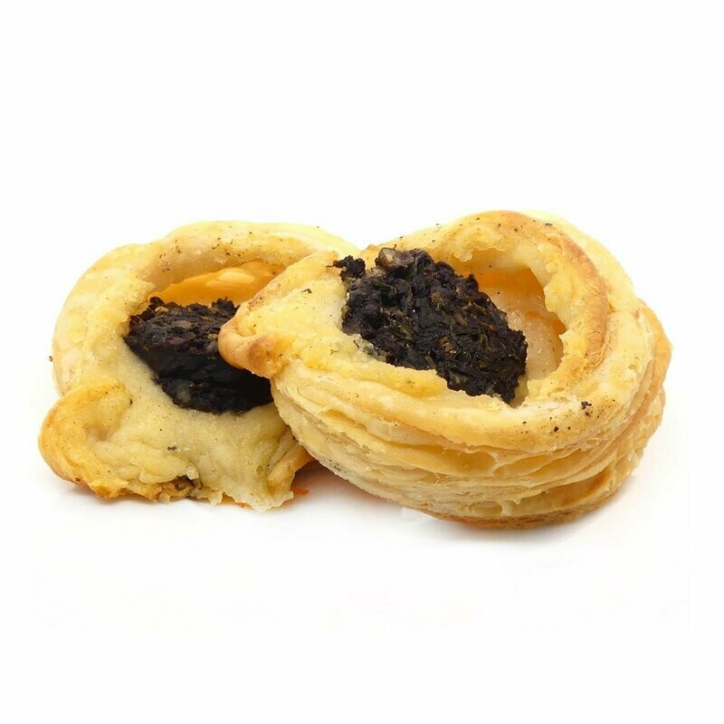 Feuilleté au Boudin noir