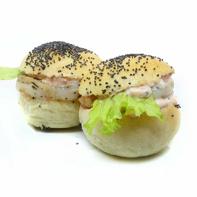 Mini Pain Bagnat à la crevette